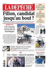 La Dépêche du Midi du Jeudi 2 Février 2017
