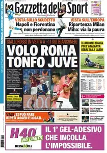 La Gazzetta dello Sport comprese tutte le edizioni locali (Roma, Milano, Sicilia, Puglia) - 29.10.2015