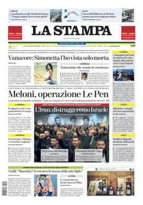 La Stampa Imperia e Sanremo - 6 Gennaio 2024