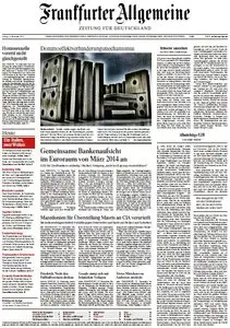 Frankfurter Allgemeine Zeitung vom Freitag, 14. Dezember 2012