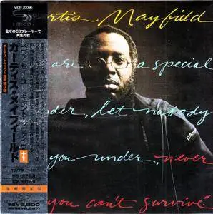 Curtis Mayfield ‎- Never Say You Can't Survive (1977) [2009 Japan Mini-CD]