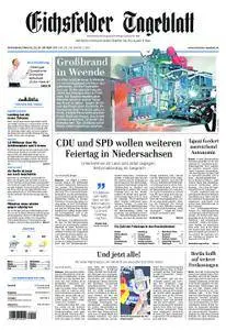 Eichsfelder Tageblatt - 28. Oktober 2017
