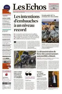 Les Echos du Jeudi 20 Avril 2017