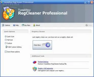 TweakNow RegCleaner Professional v3.7.1 (Retail)