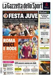 La Gazzetta dello Sport con edizioni locali - 18 Agosto 2016