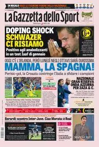 La Gazzetta dello Sport Rosa con edizioni locali - 22 Giugno 2016