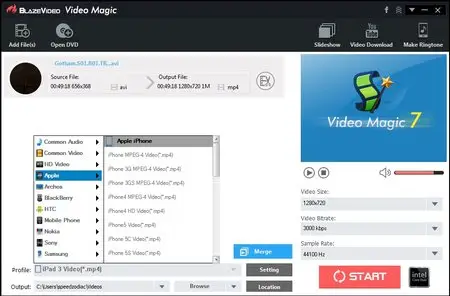 Blaze Video Magic Ultimate 7.0.2.0 Multilingual Portable