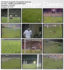 England's 100 Greatest Goals