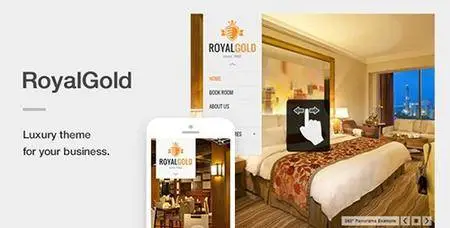 ThemeForest - RoyalGold v1.4.3 - A Luxury & Responsive Hotel or Resort Theme For WordPress - 5171472