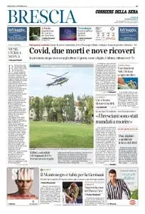 Corriere della Sera Brescia – 15 ottobre 2020
