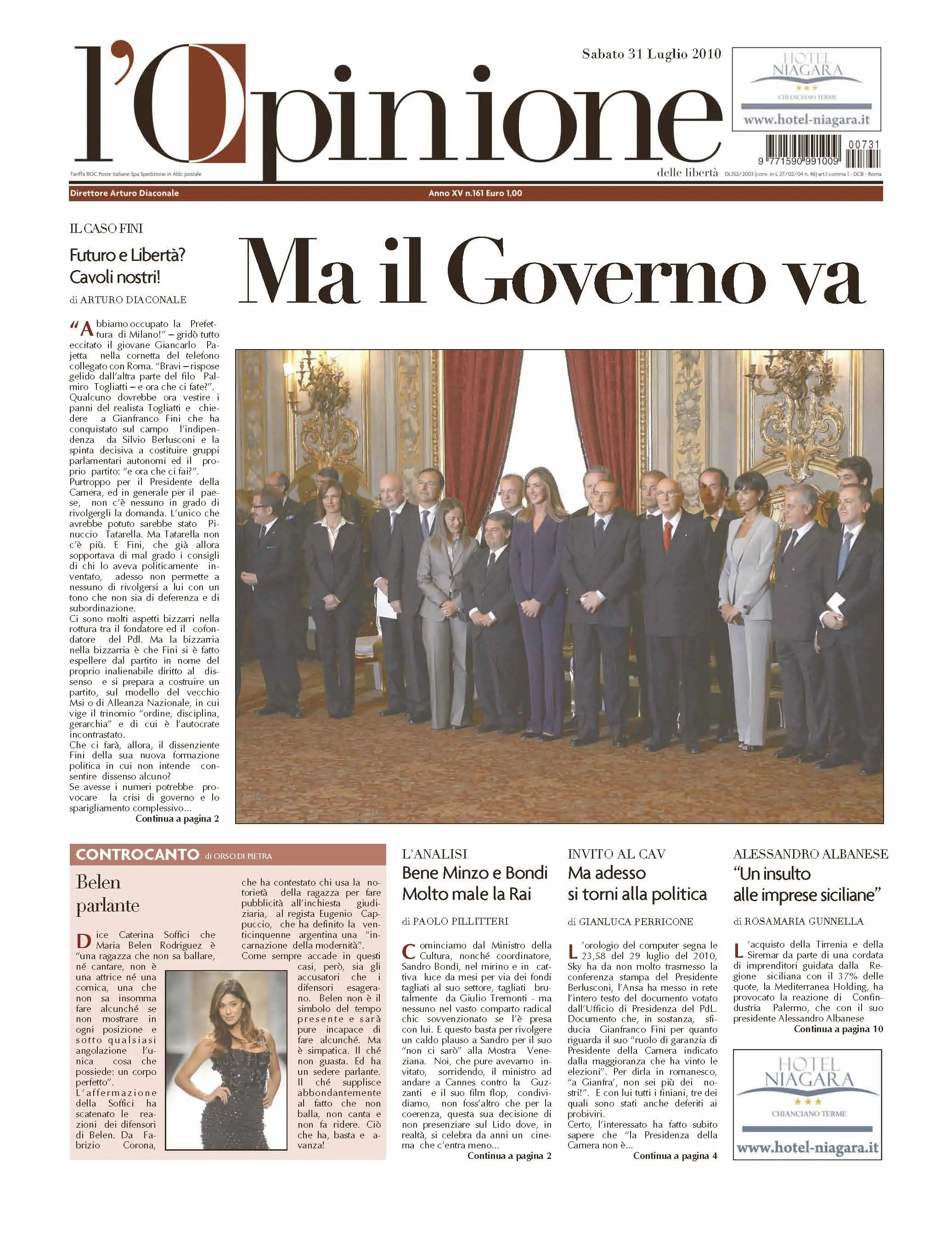 L'Opinione 31.07.2010