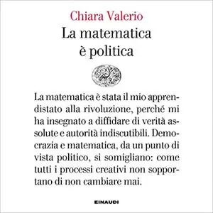 «La matematica è politica» by Chiara Valerio