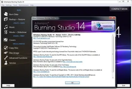 Ashampoo Burning Studio 14.0.4.2 Portable
