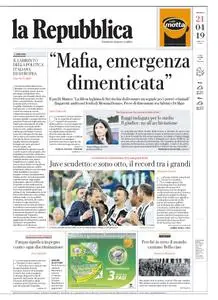 la Repubblica – 21 aprile 2019