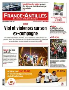 France-Antilles Guadeloupe - 21 Novembre 2023