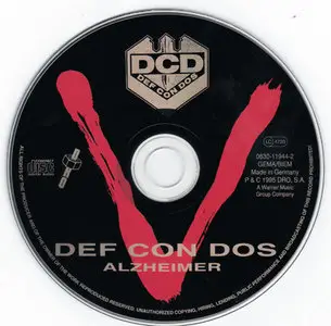 Def Con Dos - Alzheimer [DRO 063011944 2] {1995} (Reuploaded)