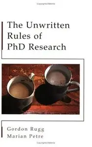 The Unwritten Rules of PhD Research (Study Skills) [Repost]