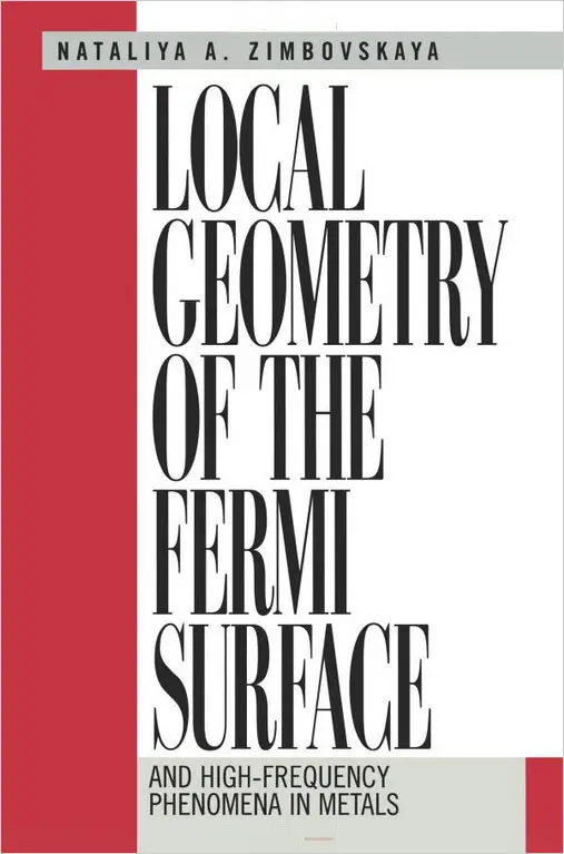 Local Geometry of the Fermi Surface: And High-Frequency Phenomena in Metals