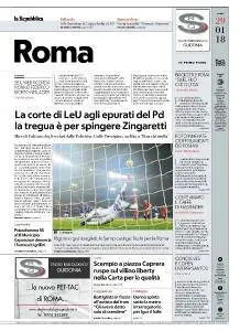 la Repubblica Roma - 29 Gennaio 2018