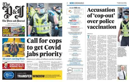 The Press and Journal Aberdeen – January 25, 2021