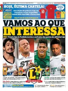 Jornal Lance em PDF, Domingo, 21 de Abril de 2013 - São Paulo