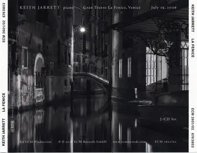 Keith Jarrett - La Fenice (2018) {2CD Set ECM 2601~02} (Complete Artwork - Slipcase with 12 pages)