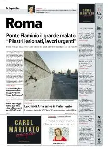 la Repubblica Roma - 17 Febbraio 2019