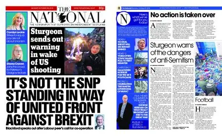 The National (Scotland) – October 29, 2018