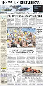 The Wall Street Journal - Monday, 21 September 2015 / Asia