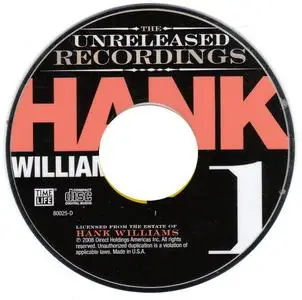 Hank Williams - The Unreleased Recordings (2008) {3CD Set Time Life-Warner 80031-D rec 1951}