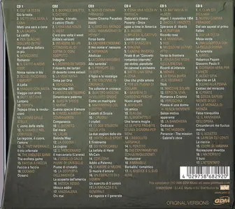 Ennio Morricone - 100 Movie Themes Hits - Original Versions: Super Gold Edition (2005) 6CD Box Set [Re-Up]