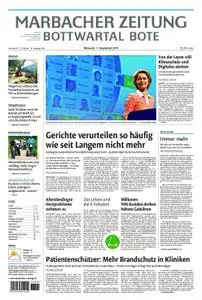 Marbacher Zeitung - 11. September 2019