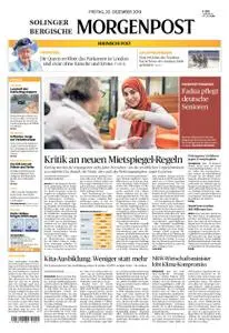 Solinger Morgenpost – 20. Dezember 2019