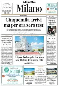 la Repubblica Milano - 14 Agosto 2020