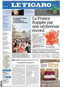 Le Figaro Du Samedi 08 & Dimanche 09 Août 2015