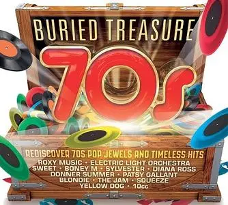 VA - Buried Treasure: The 70s (3CD, 2021)