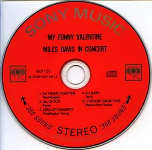 Miles Davis - My Funny Valentine (1964) {2006 DSD Japan Mini LP Edition Analog Collection SICP 1211}