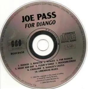 Joe Pass - For Django (1964) {BGO Records}