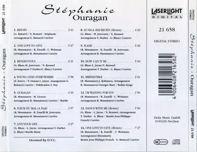 Stéphanie - Ouragan (1986) {2000, Reissue}