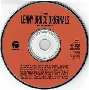Lenny Bruce - The Lenny Bruce Originals Volume 1 (1991) {Fantasy} **[RE-UP]**