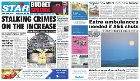 Shropshire Star Shrewsbury Edition – October 30, 2018