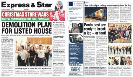 Express and Star Sandwell Edition – December 17, 2019