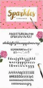 CreativeMarket - Sparkles Font + Big Bonus