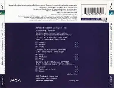Hermann Scherchen - Bach Brandenburg Concertos (1959) (1996 Digital Remaster - MCA Records)