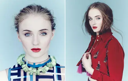 Sophie Turner by Jason Hetherington for Nylon Singapore July 2014