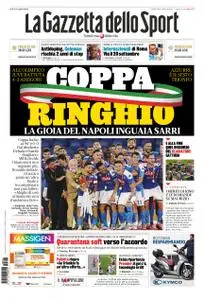 La Gazzetta dello Sport Roma – 18 giugno 2020