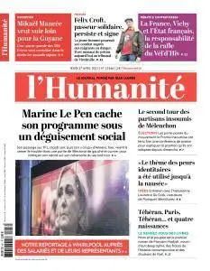 L'Humanité du Jeudi 27 Avril 2017