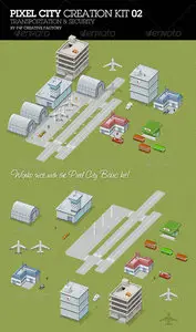GraphicRiver Pixel City Creation Kit 02