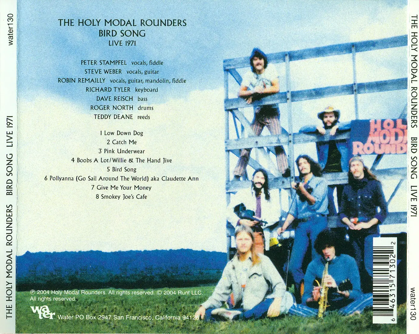 The Holy Modal Rounders - Bird Song - Live 1971 (2004) Water water130.