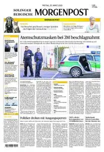 Solinger Morgenpost – 20. März 2020